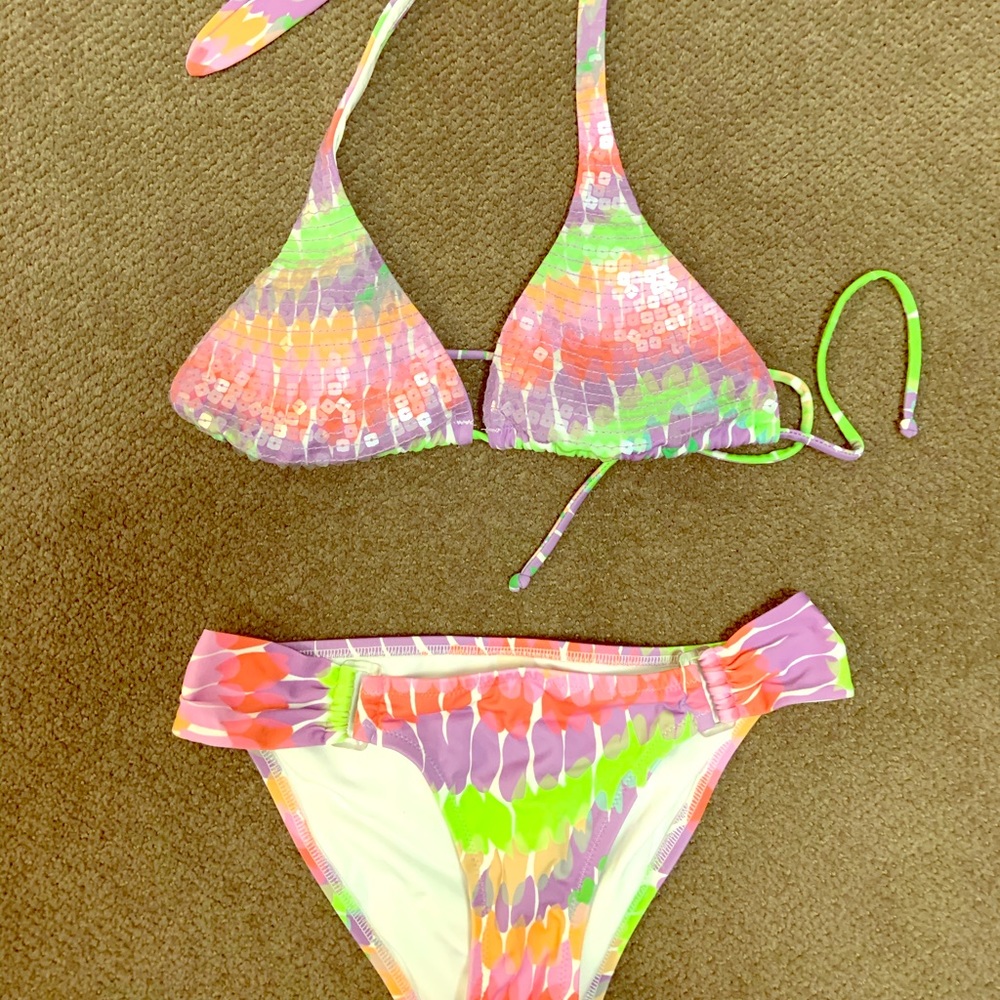 Victoria’s Secret multicolor bikini S 💫💫